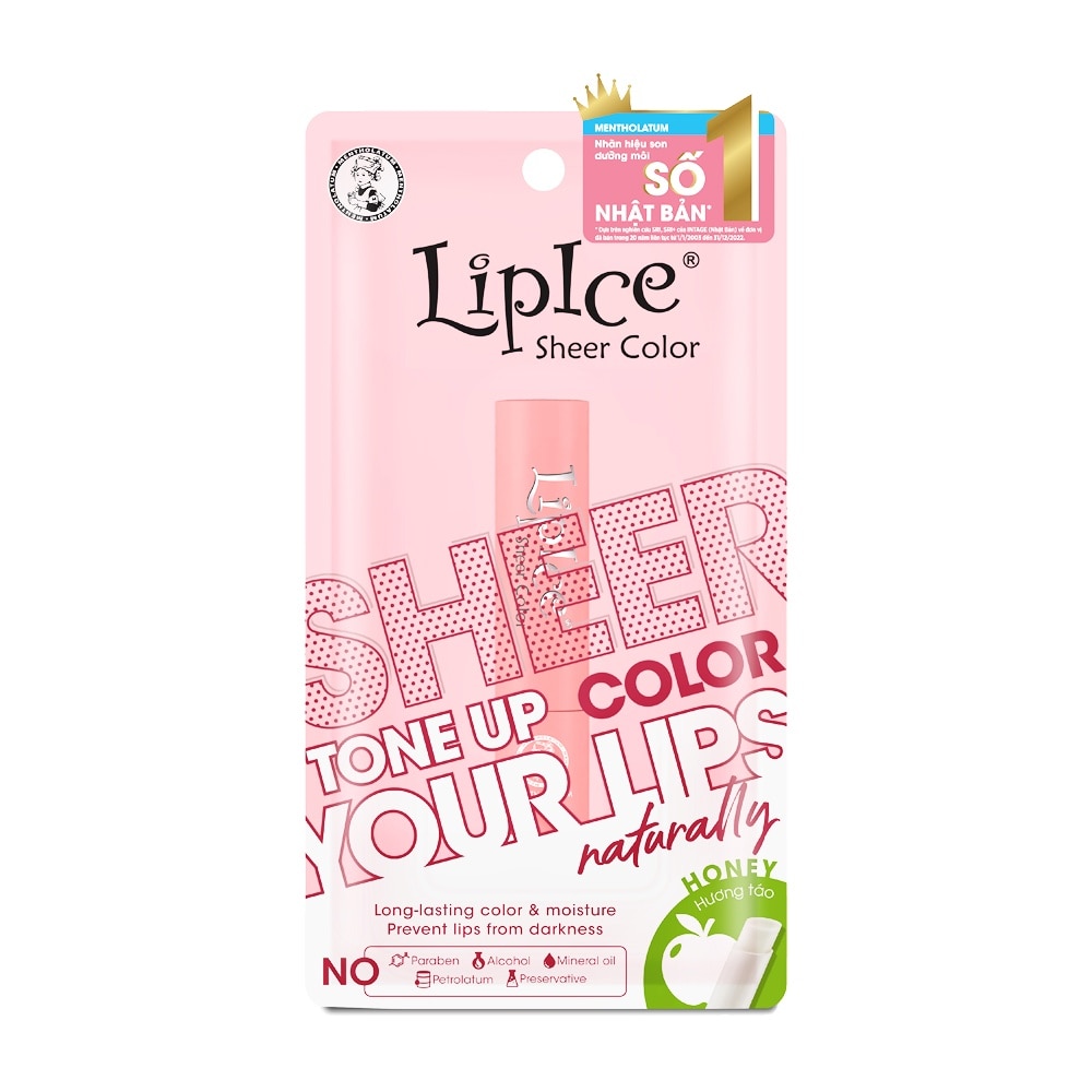 Son LipIce Sheer Color 2,4g - Hương Táo