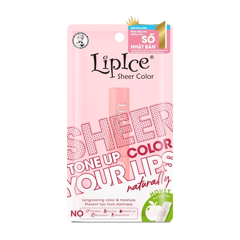 Sheer Color Lip Balm 2.4g .# Honey