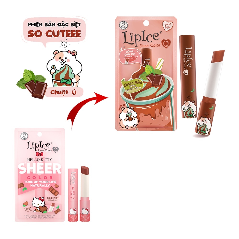 Son LipIce Sheer Color Q 2,4g - Choco Mint