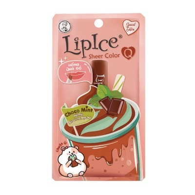 LIPICE Sheer Color Q Lip Balm 2.4g .# Choco Mint