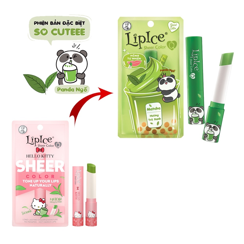 Sheer Color Q Lip Balm 2.4g .# Matcha