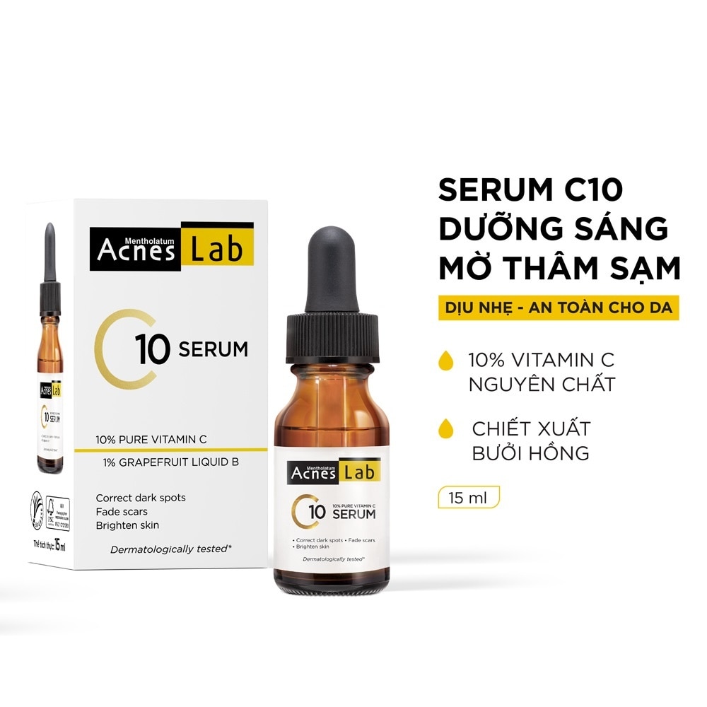 Serum Hỗ Trợ Giảm Sẹo Và Vết Thâm Acnes C10 15ml