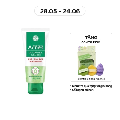 ACNES - Kem Rửa Mặt Acnes Kiểm Soát Chất Nhờn 100g