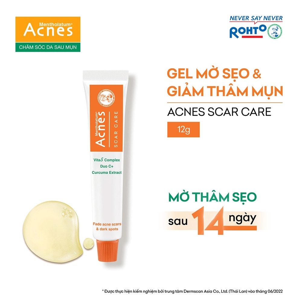 Sản Phẩm Mờ Vết Thâm Và Liền Sẹo Acnes 12g (Scar care)