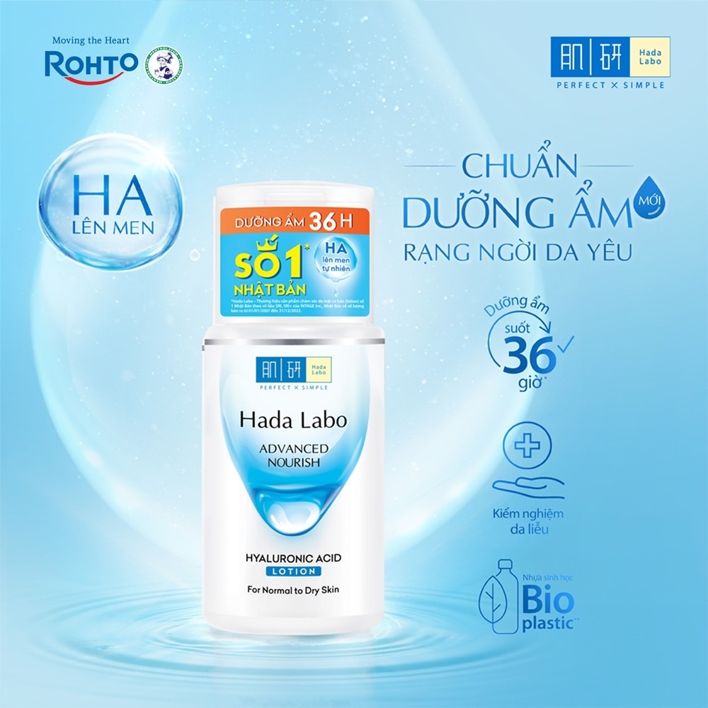 Dung Dịch Dưỡng Ẩm Tối Ưu Hada Labo Advanced Nourish 100ml Da Thường image