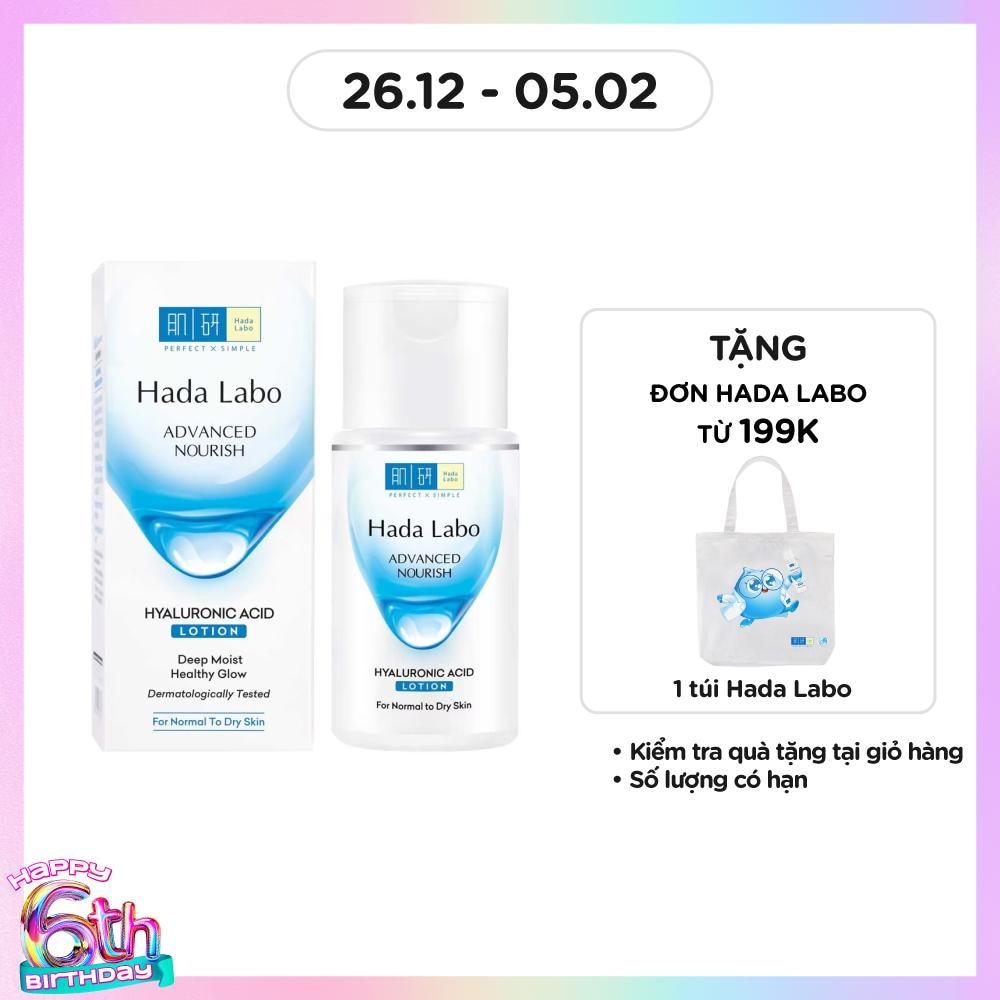 Dung Dịch Dưỡng Ẩm Tối Ưu Hada Labo Advanced Nourish 100ml - Da Thường