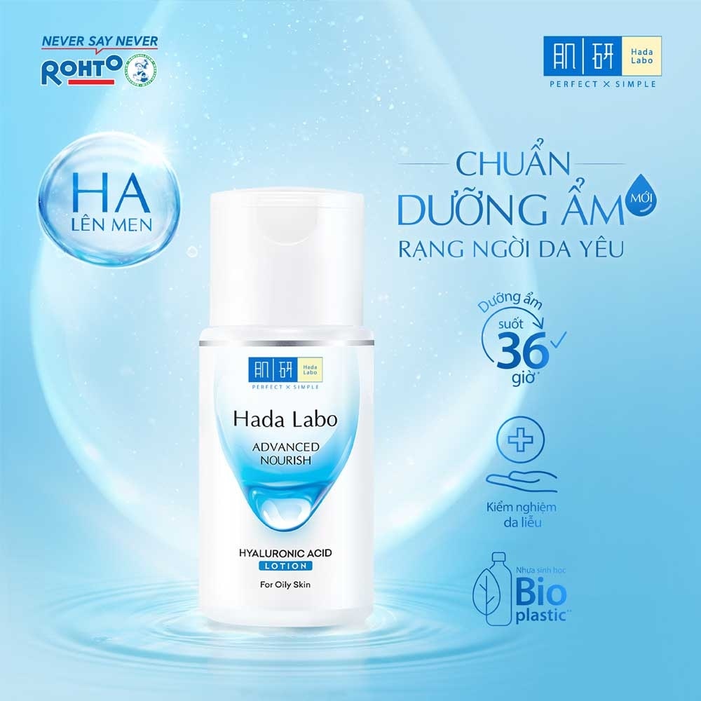 Dung Dịch Dưỡng Ẩm Tối Ưu Hada Labo Advanced Nourish 100ml - Da Dầu