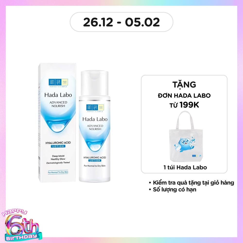 Dung Dịch Dưỡng Ẩm Tối Ưu Hada Labo Advanced Nourish 170ml - Da Thường