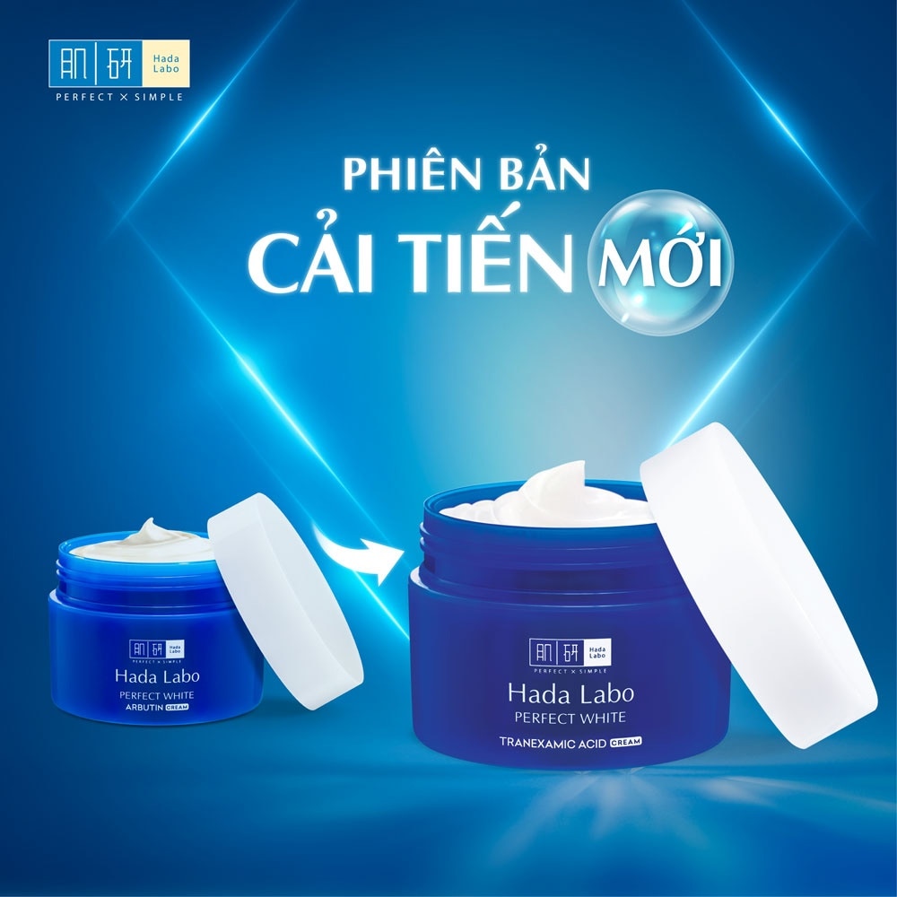 Kem Trắng Hoàn Hảo Hada Labo Perfect White 50g