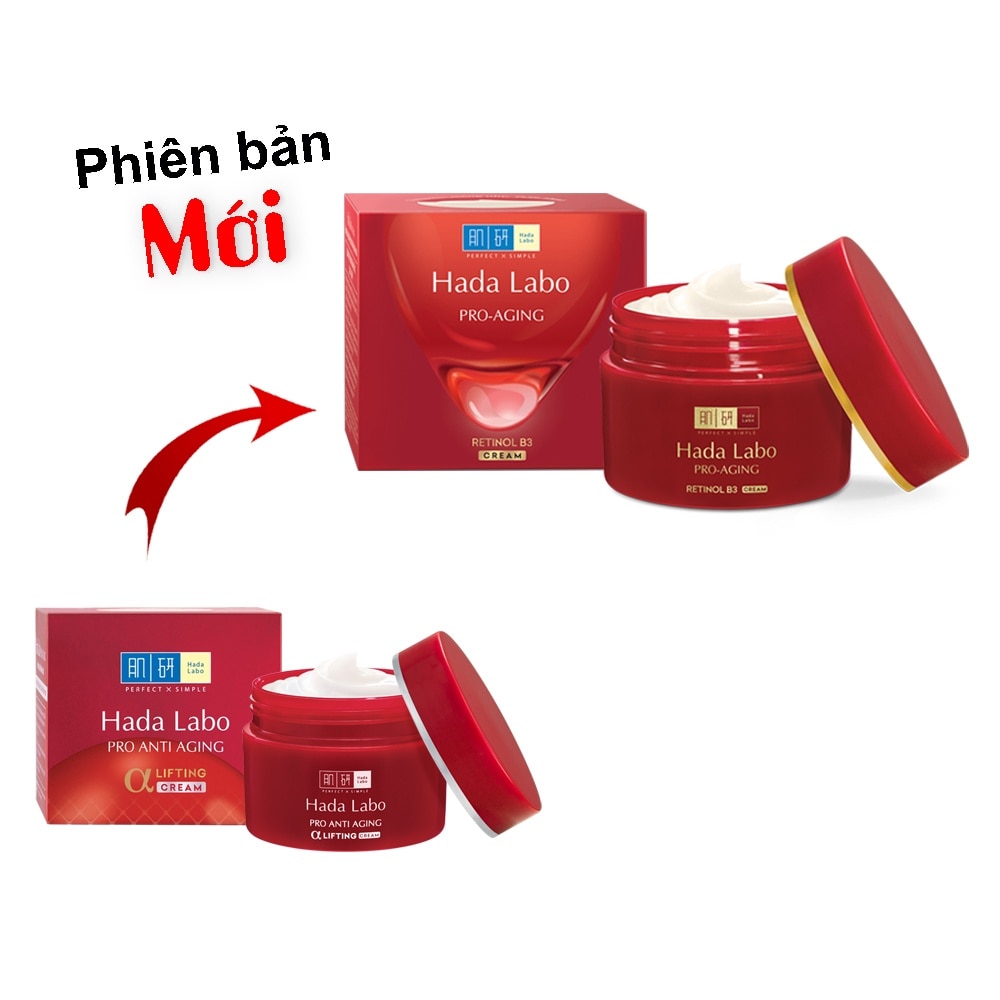 Kem Dưỡng Chống Lão Hóa Hada Labo Pro Anti-Aging 50g