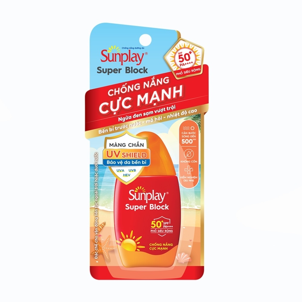 Sữa Chống Nắng Cực Mạnh Sunplay Super Block SPF50+ PA++++ 30g