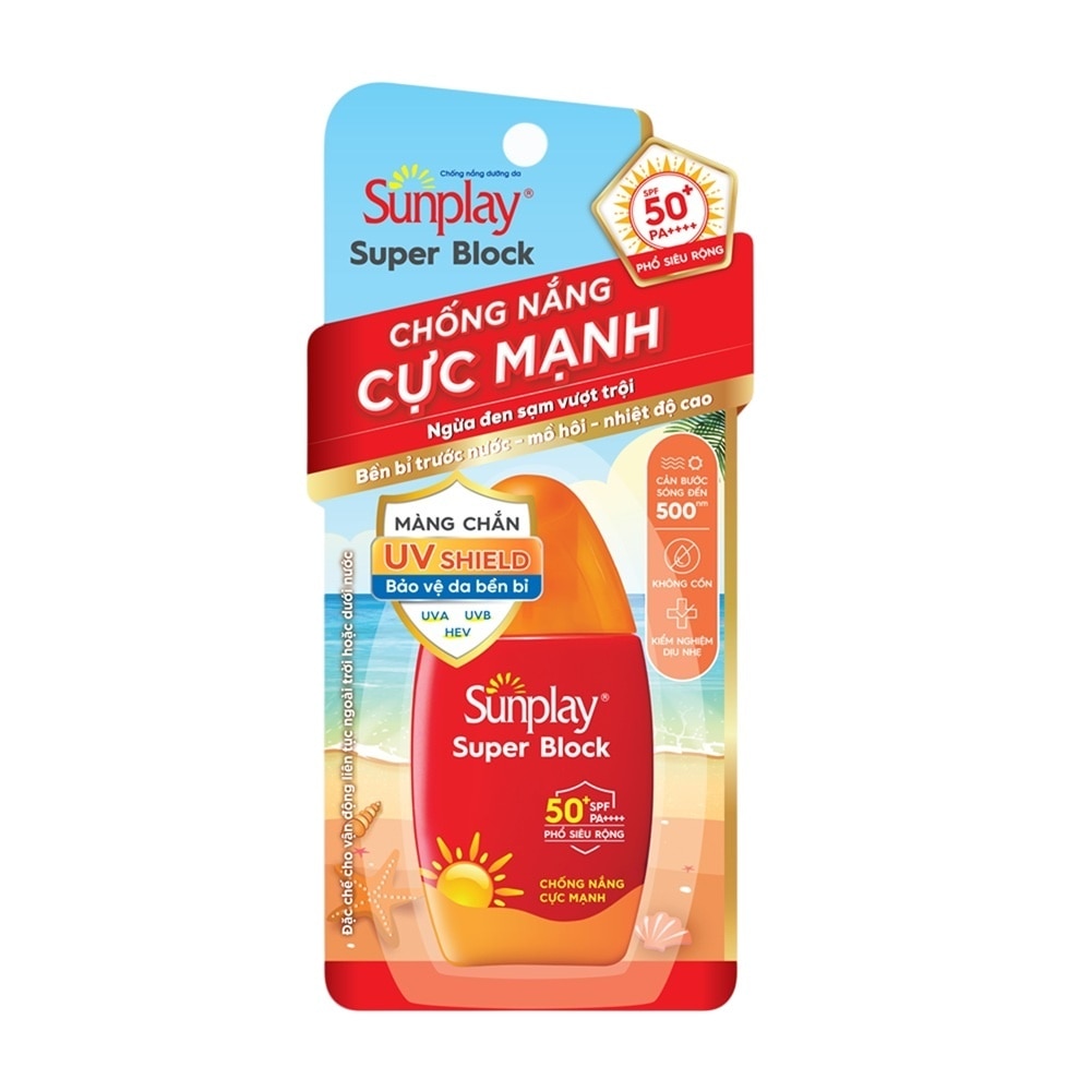 Sữa Chống Nắng Cực Mạnh Sunplay Super Block SPF50+ PA++++ 30g