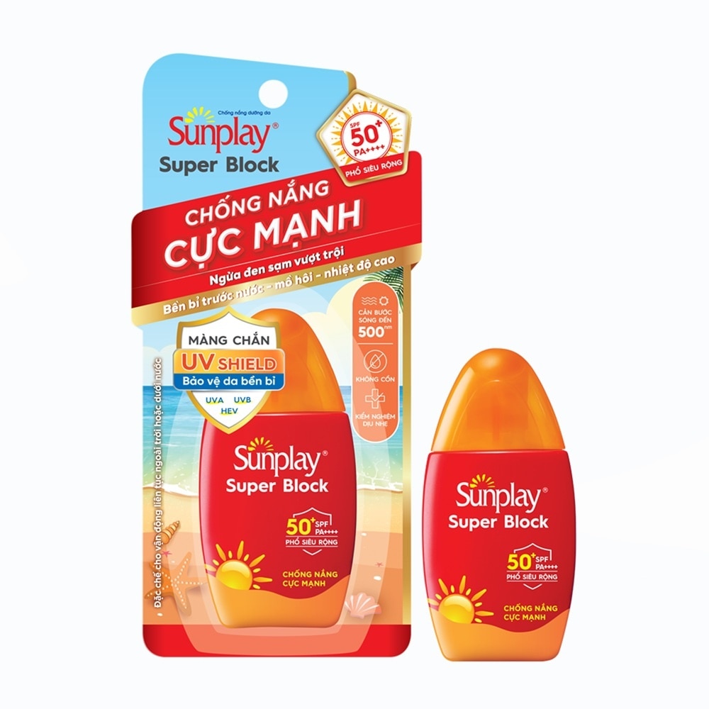 Sữa Chống Nắng Cực Mạnh Sunplay Super Block SPF50+ PA++++ 30g