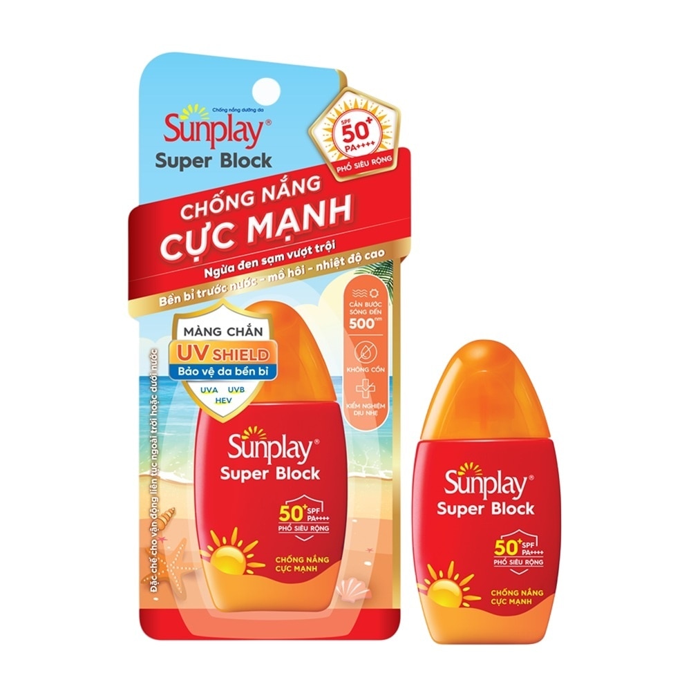 Sữa Chống Nắng Cực Mạnh Sunplay Super Block SPF50+ PA++++ 30g