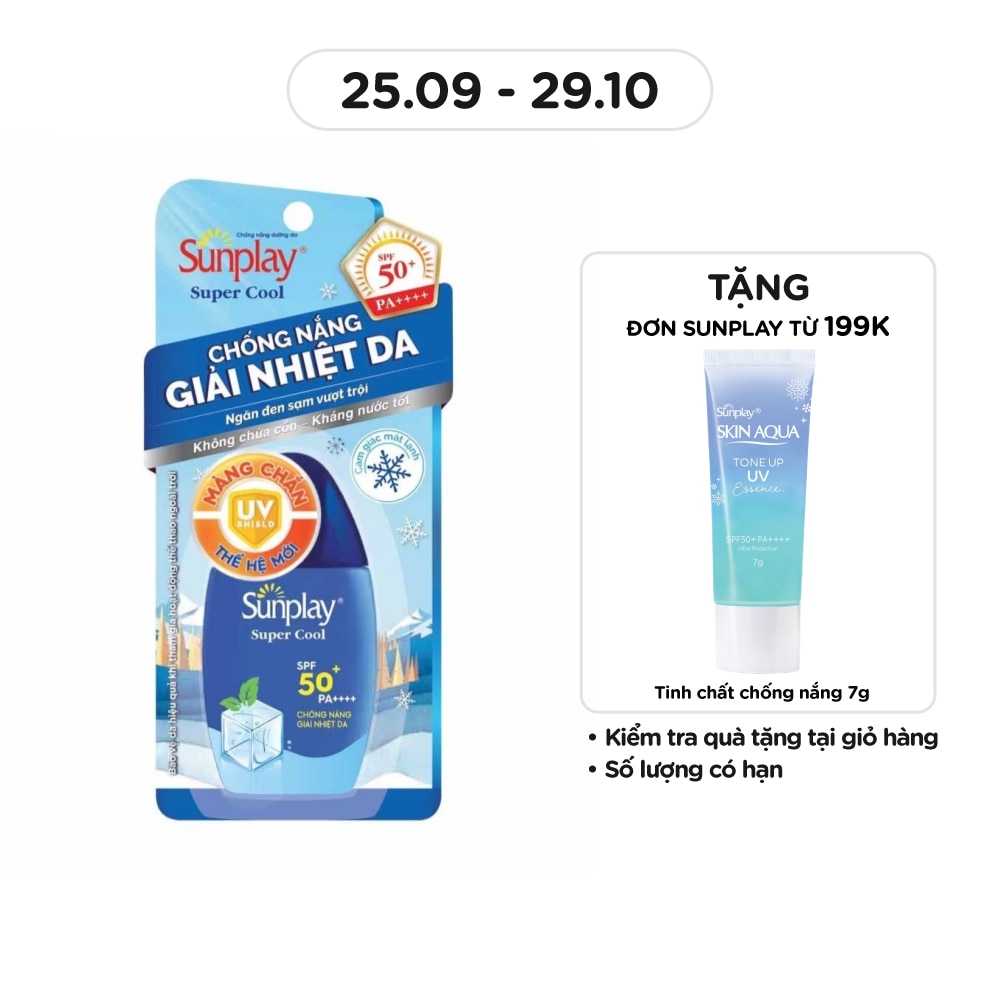 Sữa Chống Nắng Giải Nhiệt Da Sunplay Super Cool SPF50 30g