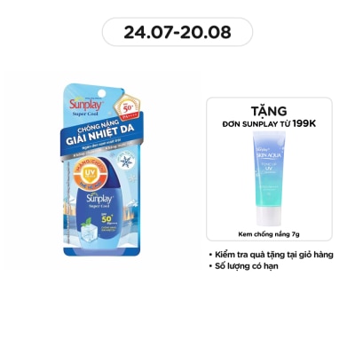 SUNPLAY Sữa Chống Nắng Giải Nhiệt Da Sunplay Super Cool SPF50 30g