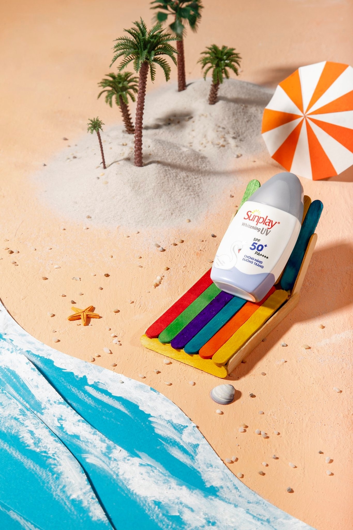 Sữa Chống Nắng Dưỡng Da Trắng Đẹp Sunplay Whitening UV SPF50 30g