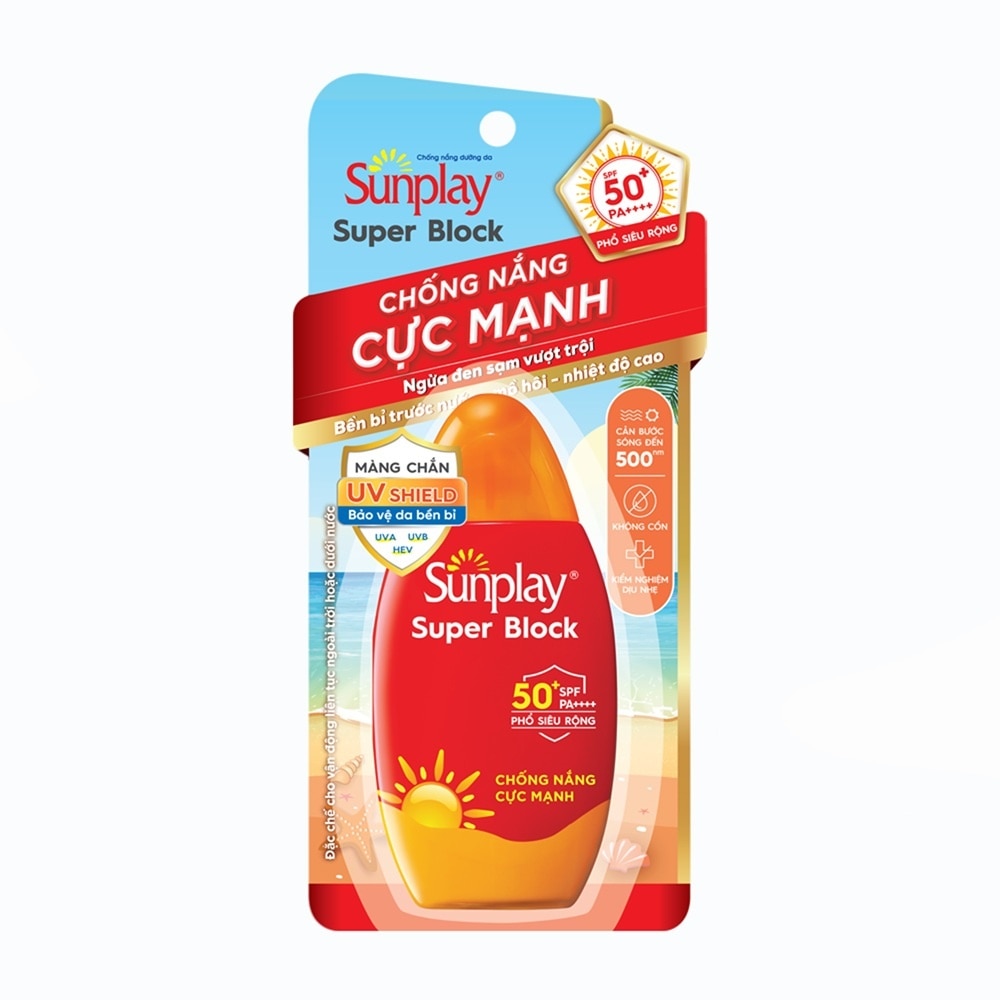 Sữa Chống Nắng Cực Mạnh Sunplay Super Block SPF50+ PA++++ 70g