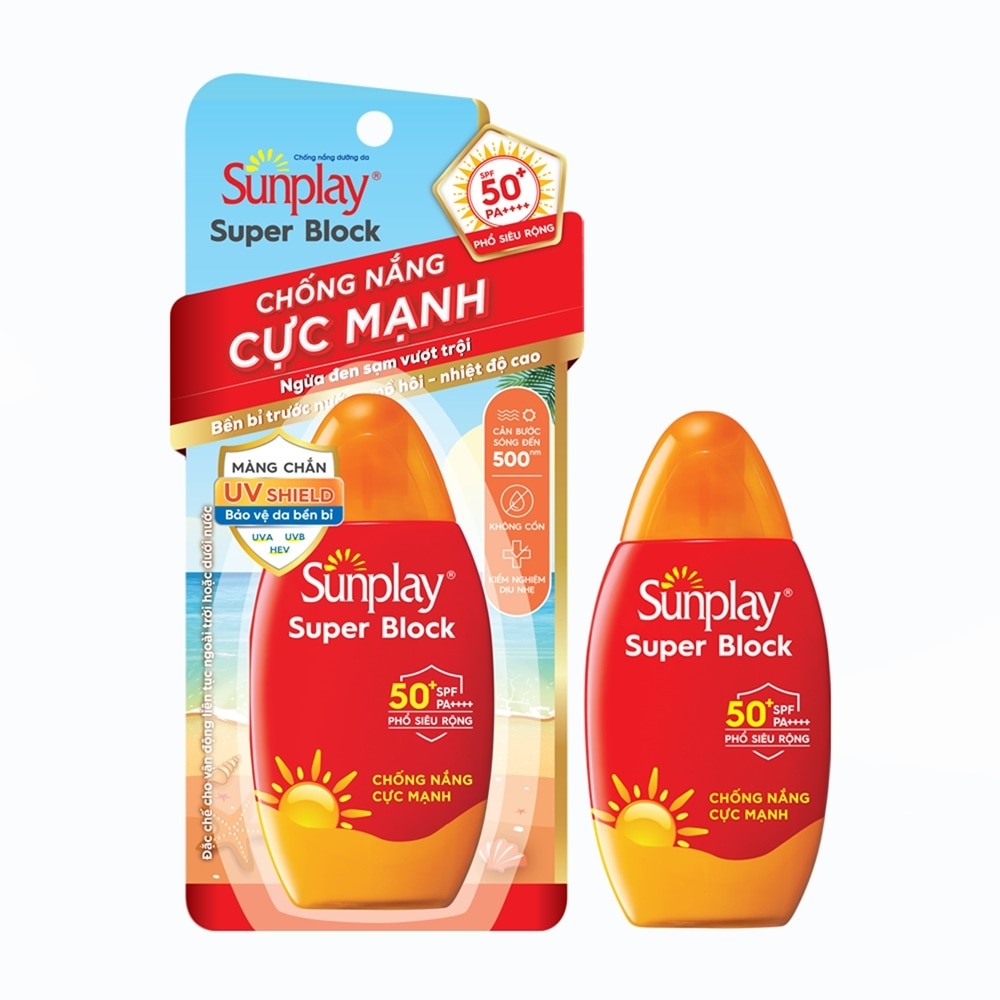 Sữa Chống Nắng Cực Mạnh Sunplay Super Block SPF50+ PA++++ 70g