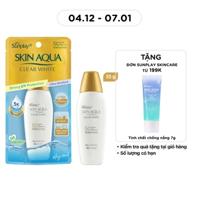 SUNPLAY Skin Aqua Clear White SPF50 55g