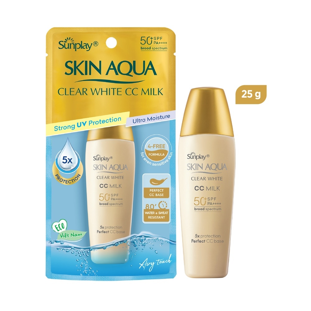 Skin Aqua Clear White CC Milk SPF50 25g