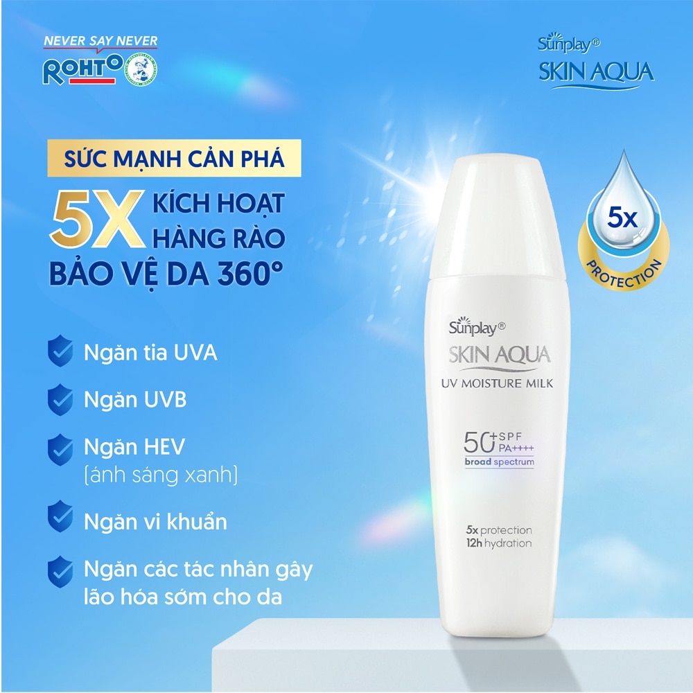 Skin Aqua UV Moisture Milk SPF50 30g