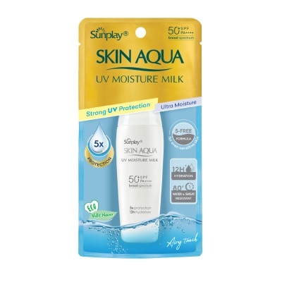 SUNPLAY Sữa Chống Nắng Dưỡng Da Giữ Ẩm Sunplay Skin Aqua UV Moisture Milk SPF50 30g