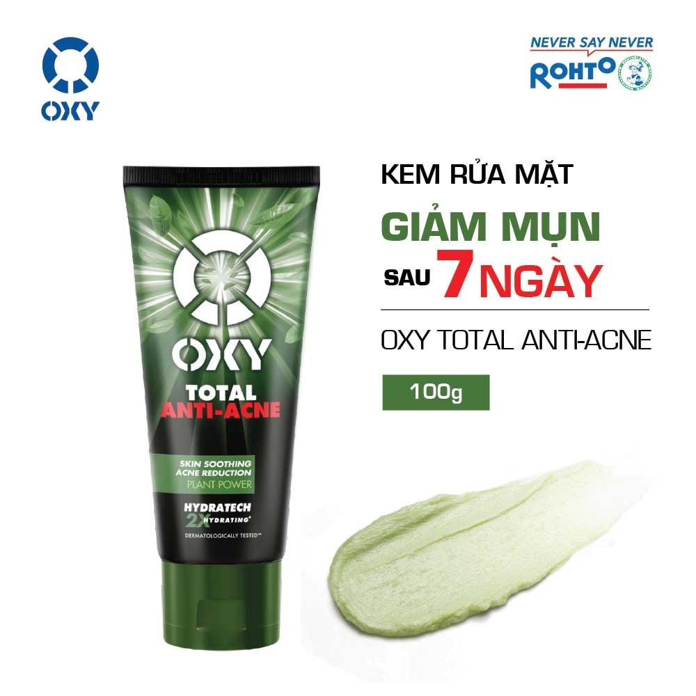 Kem Rửa Mặt Ngăn Ngừa Mụn Oxy 100g