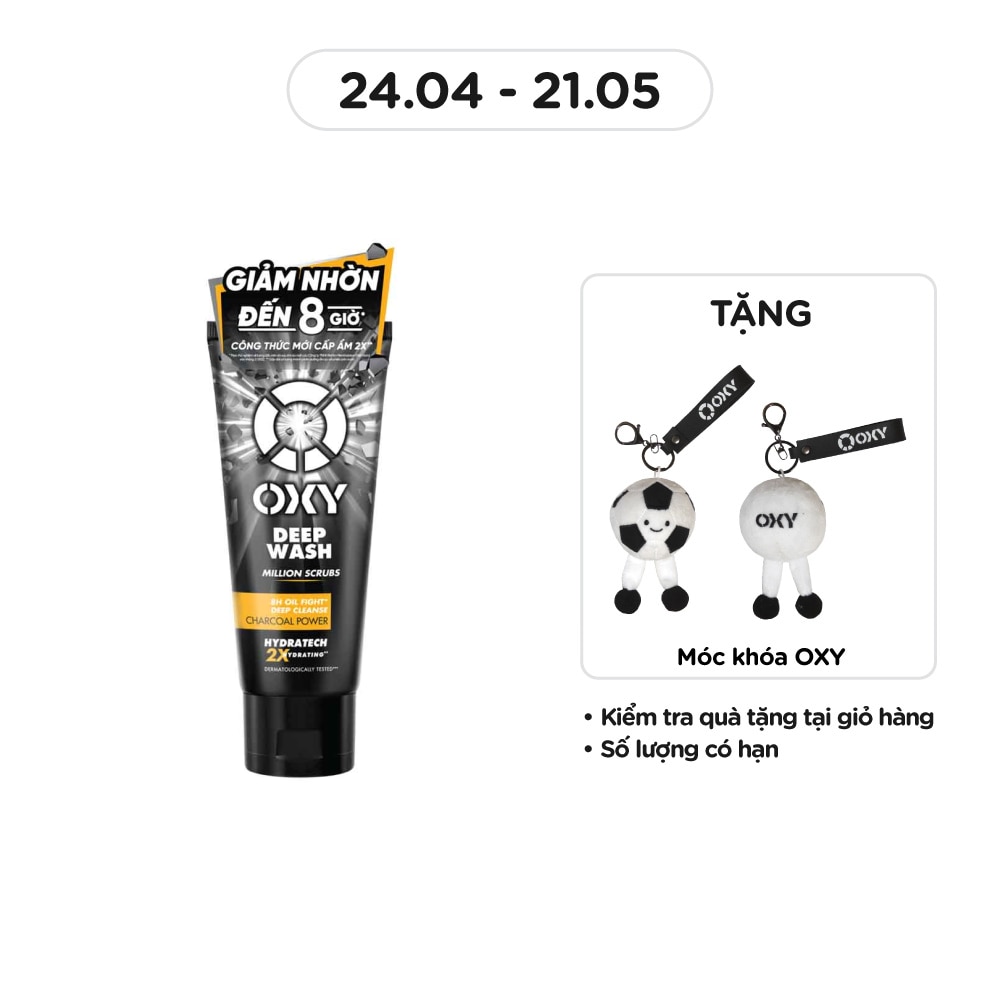 Kem Rửa Mặt Tác Động Sâu Oxy 100g