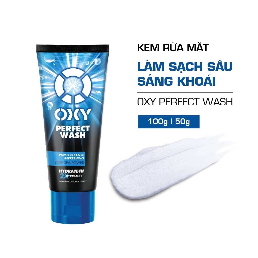 Kem Rửa Mặt Oxy 100g (Perfect wash)