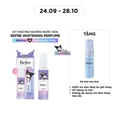 REFRE Xịt Khử Mùi Refre 30ml Hương Deluxe image