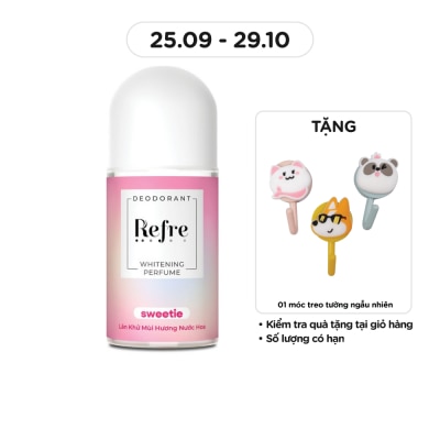 REFRE Lăn Khử Mùi Refre 40ml - Hương Sweetie