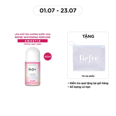 REFRE Lăn Khử Mùi Refre 40ml - Hương Sweetie