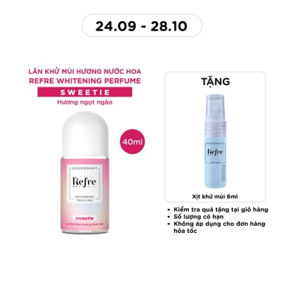 REFRE Lăn Khử Mùi Refre 40ml Hương Sweetie image