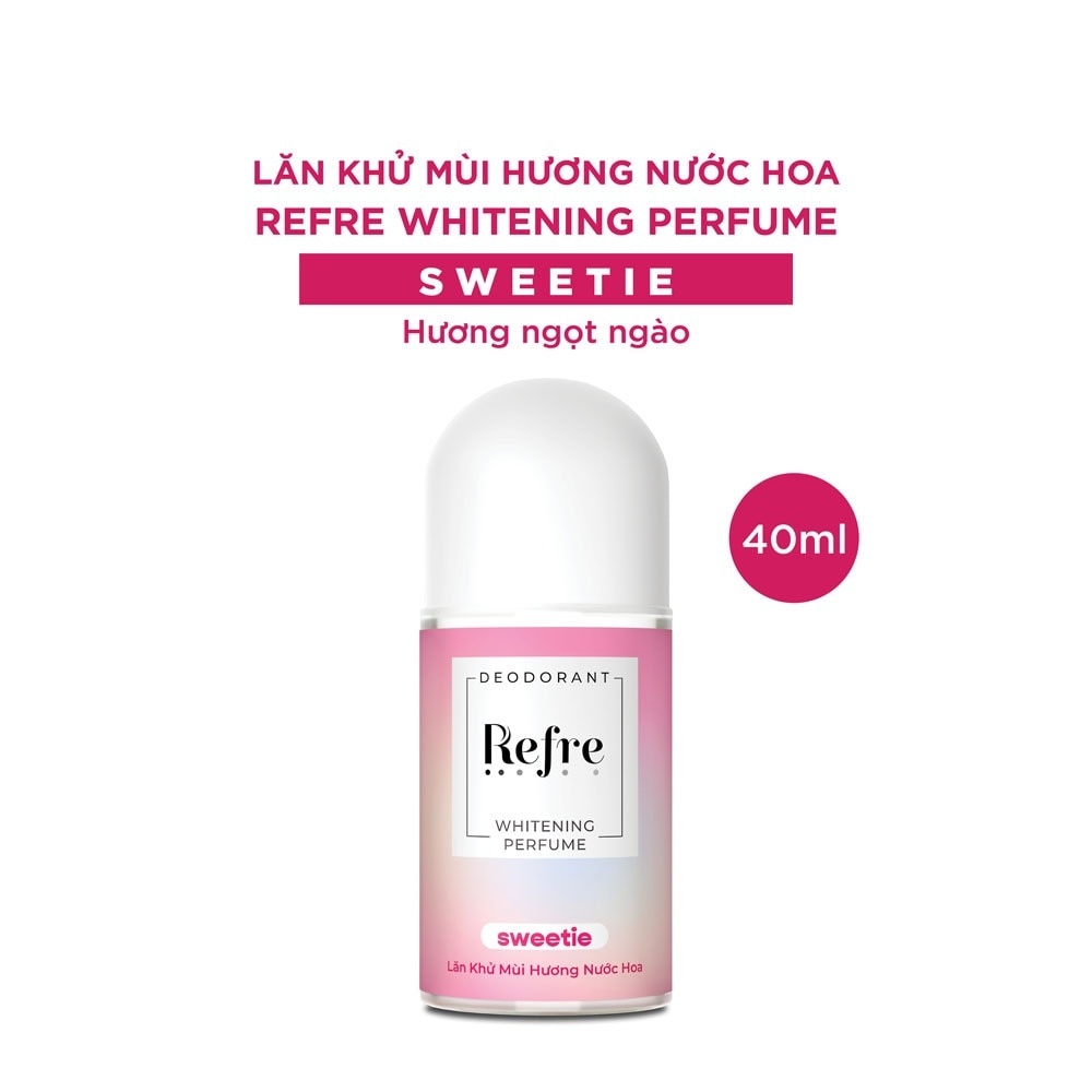 Lăn Khử Mùi Refre 40ml - Hương Sweetie