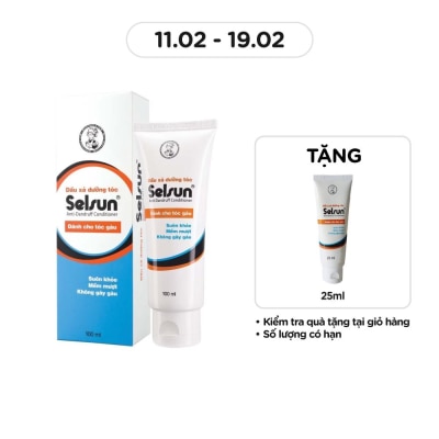 SELSUN Dầu Xả Selsun Anti-Dandruff Dành Cho Tóc Gàu 100ml