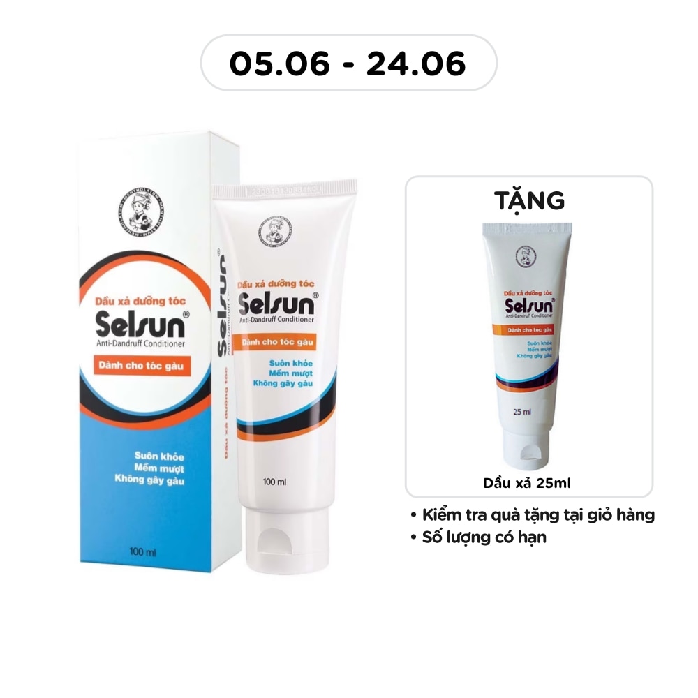 Dầu Xả Selsun Anti-Dandruff Dành Cho Tóc Gàu 100ml