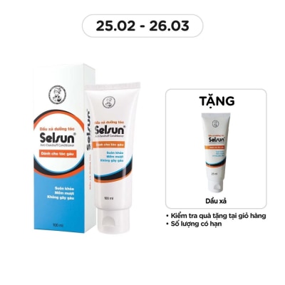 SELSUN Dầu Xả Selsun Anti-Dandruff Dành Cho Tóc Gàu 100ml