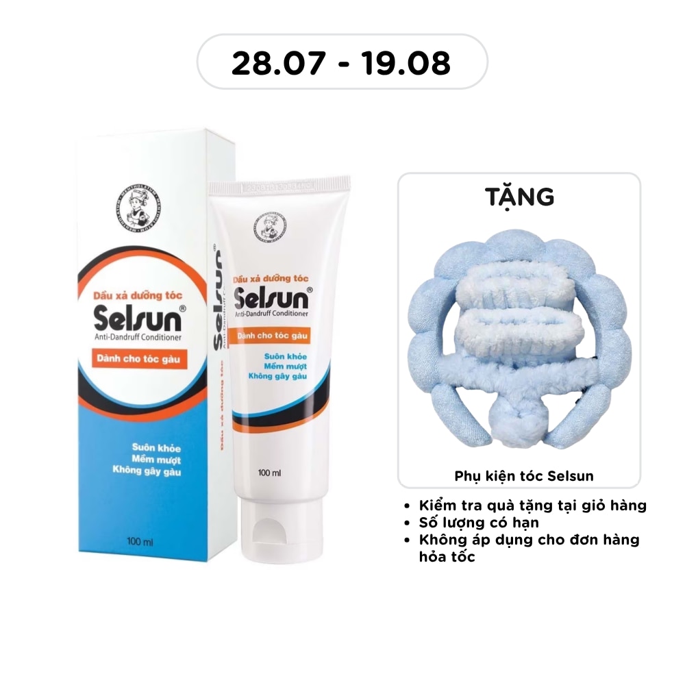 Dầu Xả Selsun Anti-Dandruff Dành Cho Tóc Gàu 100ml