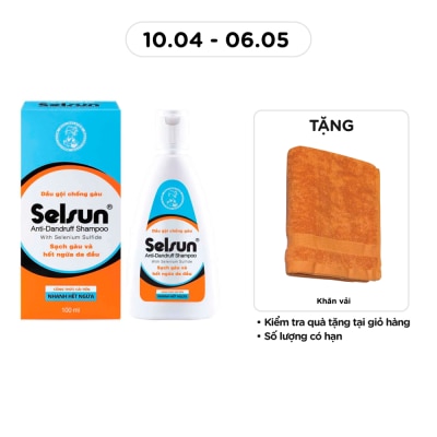 SELSUN - Anti-Dandruff Shampoo 100ml