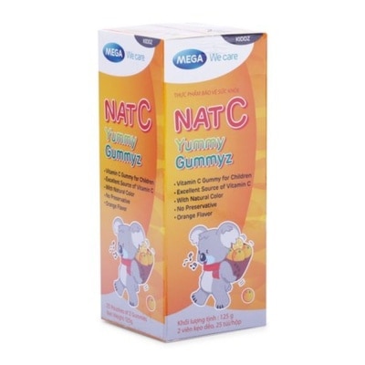 NAT C YUMMY GUMMYZ - NatC Yummy Gummyz Soft Candy VitaminC Resistance Box