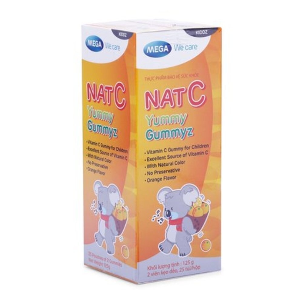NatC Yummy Gummyz Soft Candy VitaminC Resistance Box