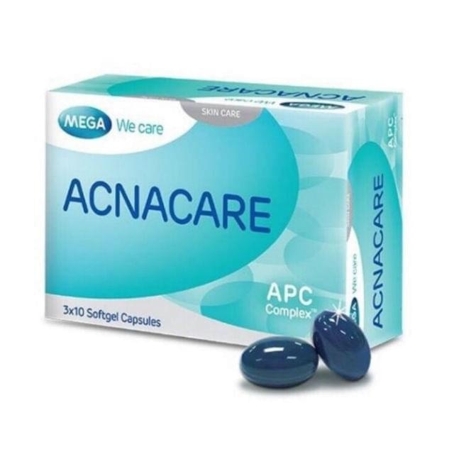 Thực Phẩm Chức Năng Hỗ Trợ Giảm Mụn Acnacare (3Vỉx10Viên)/Hộp image