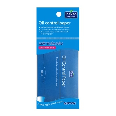 MAYAN Oil Control Paper 100 Sheets/Pack