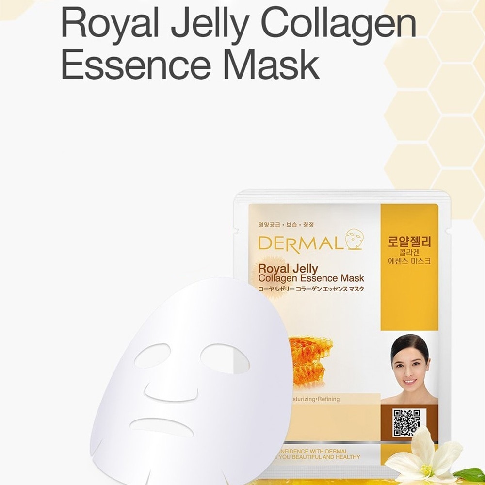 Mặt Nạ Dermal Tinh Chất Collagen Với Chiết Xuất Sữa Ong Chúa 23g