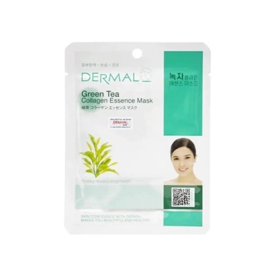 DERMAL Mặt Nạ Dermal Tinh Chất Collagen Với Chiết Xuất Chè Xanh 23g