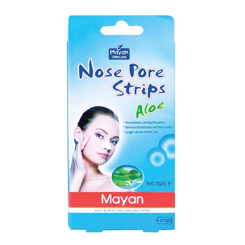 Lột Mụn Cám Hiệu Mayan Lô Hội (Hộp 04 Miếng)