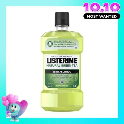 LISTERINE Nước Súc Miệng Trà Xanh Listerine 750ml image