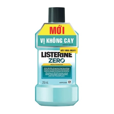 LISTERINE Nước Súc Miệng Không Cay Listerine 250ml