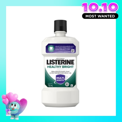 LISTERINE Nước Súc Miệng Làm Trắng Răng Listerine 750ml image